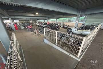バイク置場