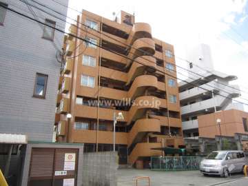 ハイツオークラ曽根南の外観（北東側から）