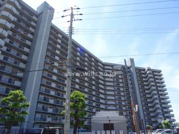 レックスシティウイング大阪の外観（北東側から）