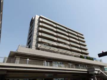 フォルテ摂津の外観(南西側から)