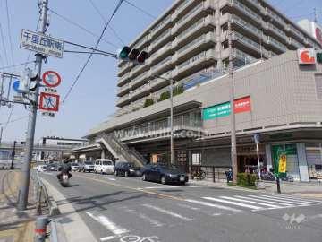 敷地の南側前面道路