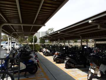 バイク置場