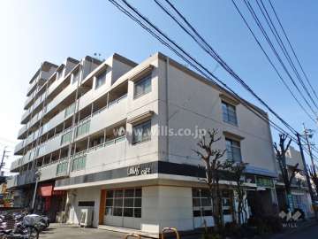 千里丘サニーハイツの外観（北東側から）