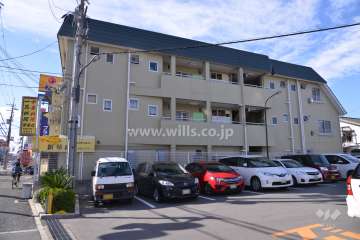 千里丘ドリームマンションの外観(北東側から)