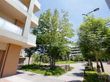 敷地南東側のオープンスペース