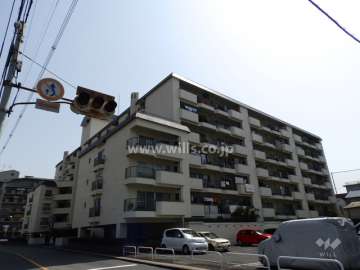 ダイヤシャトー千里の外観(北西側から)