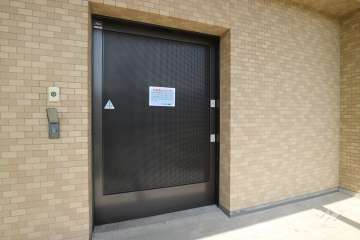 駐輪場の出入り口