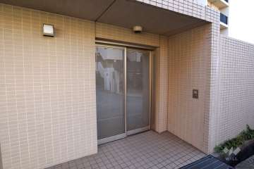駐輪場の出入り口