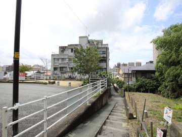 集楽の遠景（北西側から）