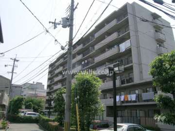 東側には一戸建てが立ち並んでいます