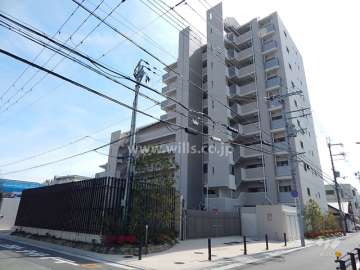 ザ・パークハウス塚口町一丁目の外観（北西側から）