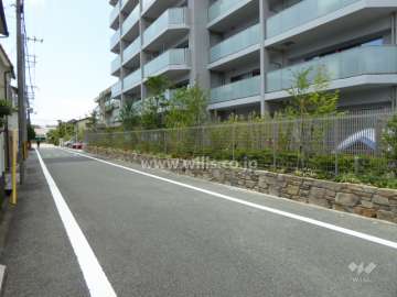南側の前面道路