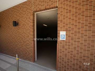 来客用の駐輪場