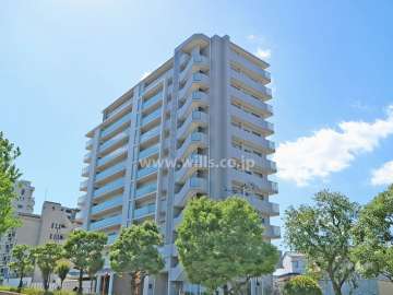 エルグレース伊丹郷町の外観(北東側から)