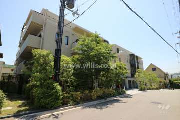 ブランズ芦屋翠ヶ丘の外観（北東側から）