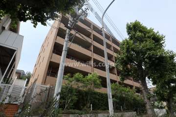 ザ・パークハウス六甲のマンション外観（北西側から）