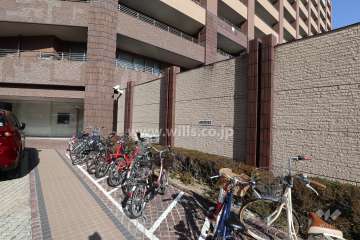 来客用駐輪スペース