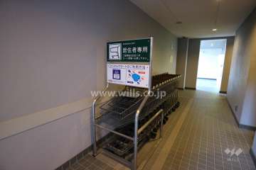 区分所有者専用カート置場