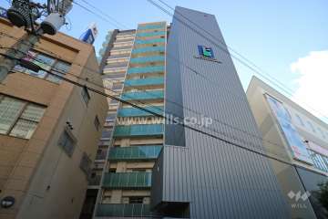 エステムコート高槻駅前エグゼの外観（西側から）