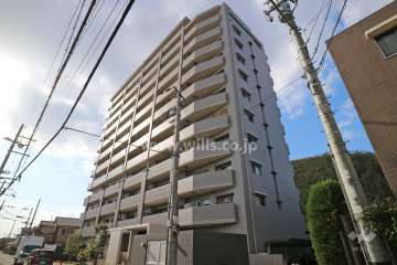 エスリード高槻上牧の外観（北東側から）