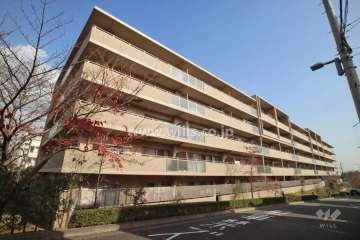 グランノア高槻阿武山VENTOの外観（北西側から）