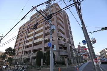 クレアシティ高槻真上エクセディールの外観(北東側から)