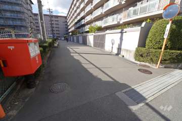 駐車場の出入口