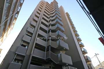 コスモ高槻センターコートの外観（北東側から）