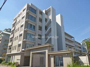 ジェイグラン高槻古曽部町の外観（北東側から）