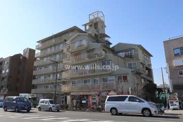 シティコーポ真上の外観(北東側から)