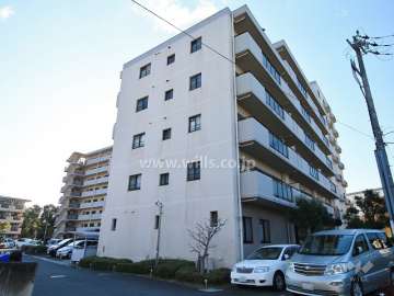 プランヴェール高槻阿武山の外観（北西側から）