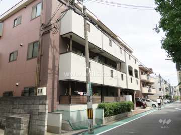 メゾン高槻の外観（北西側から）