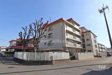 のユニハイム高槻外観(北西側から)