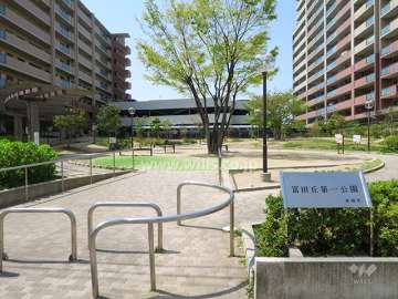 隣接する公園