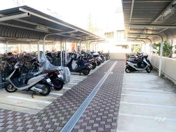 バイク置場