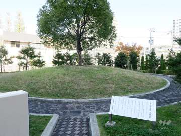 敷地内の広場