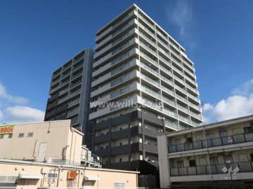 ルイシャトレ高槻の外観（南西側から）