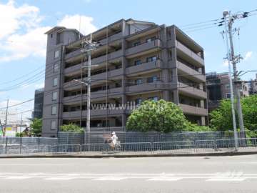 レールシティ高槻ビゴレの外観（北側から）