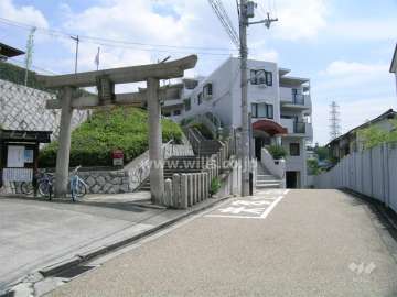 隣接して神社があります