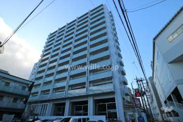 ローレルアイ高槻の外観（北側から）