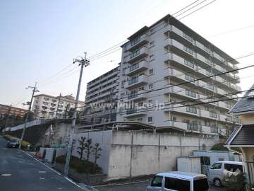 高槻ガーデンハウスの外観（南西側から）