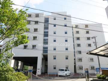 高槻ビューハイツ槻の木のマンション外観（北側から）