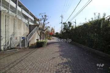 敷地南西側の前面道路1