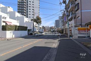 前面道路(西側から)