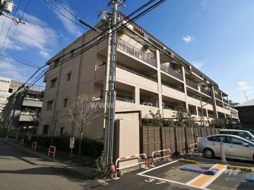 高槻北園町アーバンコンフォートの外観（南西側から）