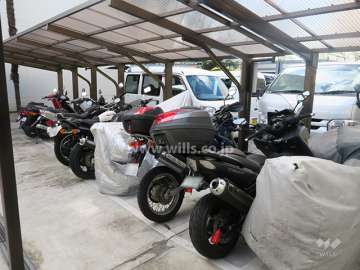 バイク置場