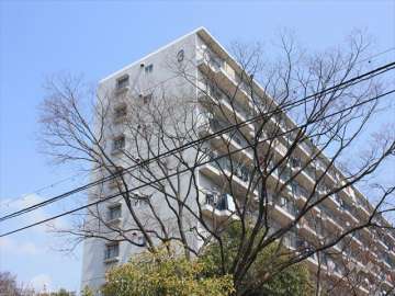 大和サニーハイツ3号棟の外観（南西側から）