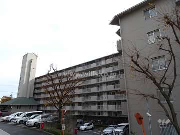 藤和コアティ高槻ハイタウンコアB棟の外観（北西側から）