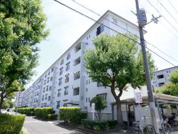 富田第二住宅78棟の外観（北西側から）