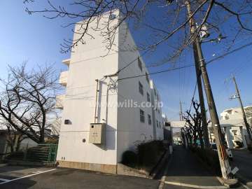 高槻グリーンハイツB棟の外観（北東側から）②